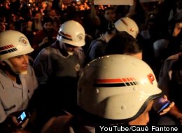 Military Police Officers Join Protesters In Brazil (VIDEO)