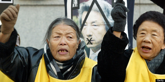 Comfort Women Wwii Sex Slaves To Rally In Demand Of Apology Huffpost