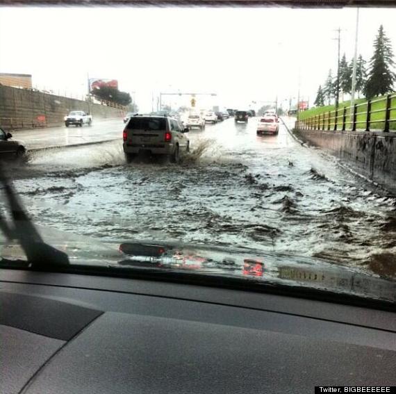 Edmonton Flooding Freeways Closed, Residents Told To Stay