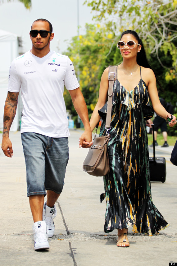 nicole scherzinger lewis hamilton