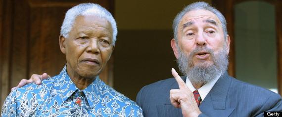 nelson mandela fidel castro