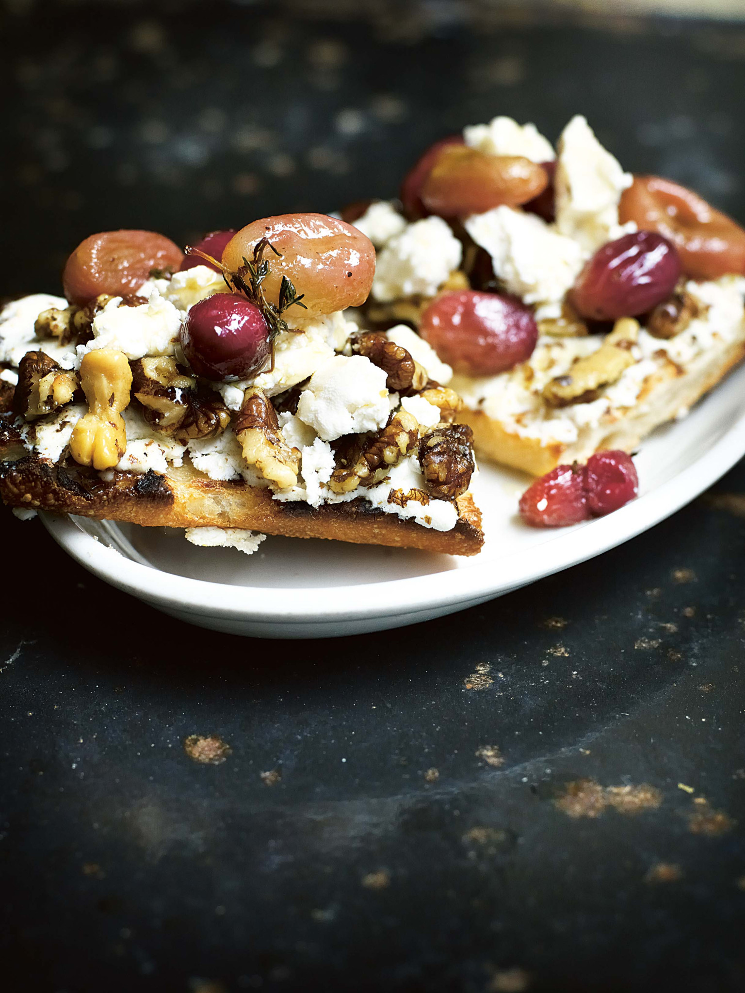 Easy Dinner Recipe Ideas: Goat's Cheese, Linguine and Panacotta