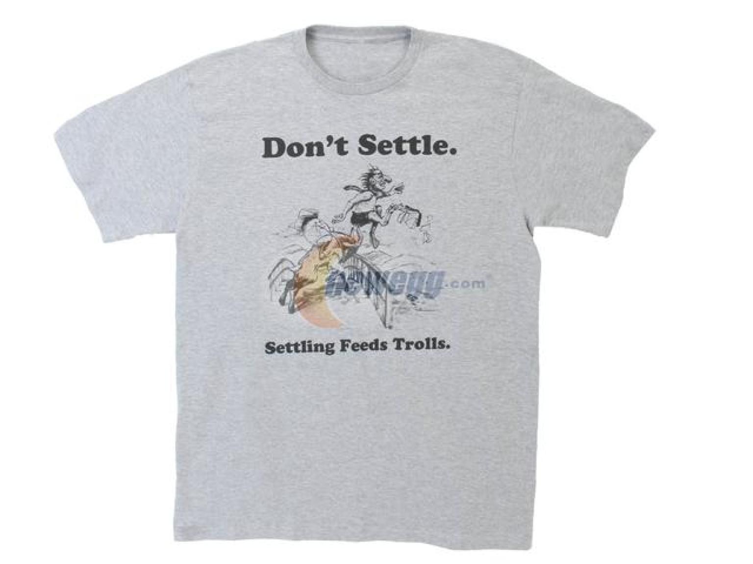 T-Shirt Helps Fight Patent Trolls