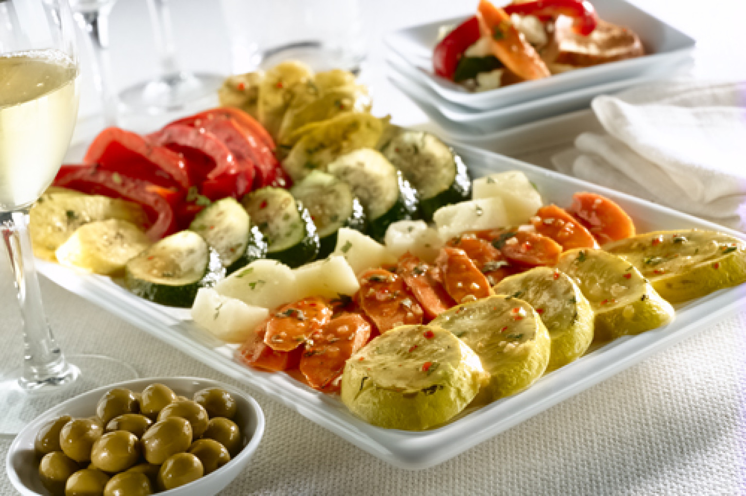 Botana de verduras asadas (RECETA) HuffPost