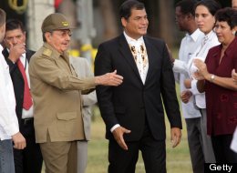 fidel castro elogia rafael correa