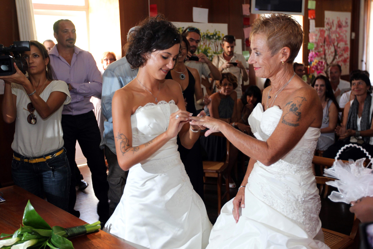 Lesbian Marriage Ceremony 25