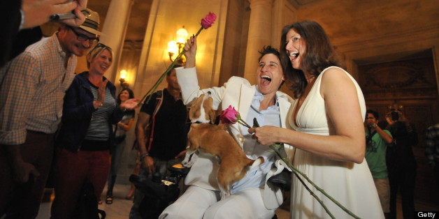 Gay Weddings 10 Photos Of Same Sex Nuptials In California Post Prop 8 Photos Huffpost