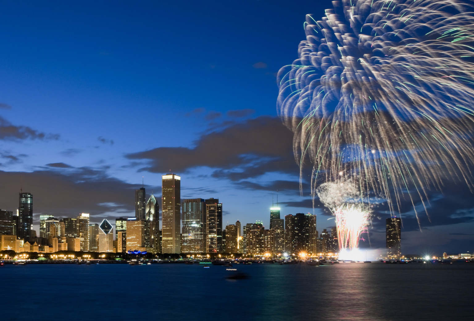 Chicago Fireworks On Fourth Of July Where To Catch Fireworks For