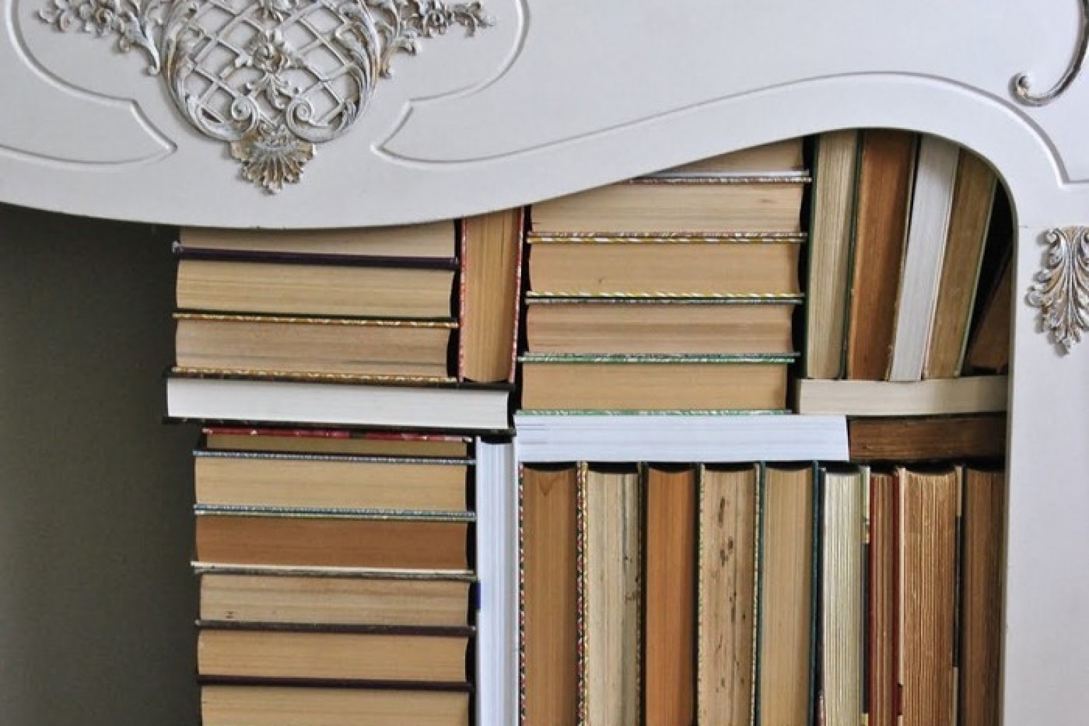 7 Ways To Decorate With Books HuffPost