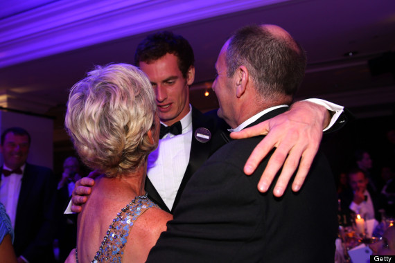 Andy Murray Celebrates Pinnacle Of Tennis Career With Mum And Dad