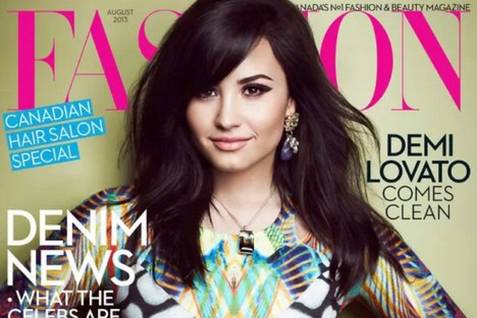Demi Lovato's Fashion Magazine Shoot Is Upscale, Breathtaking (PHOTOS