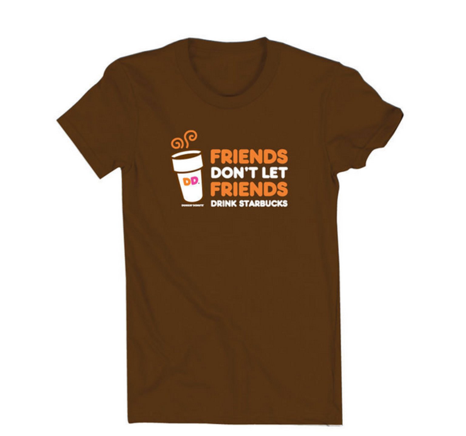 t shirt dunkin donuts