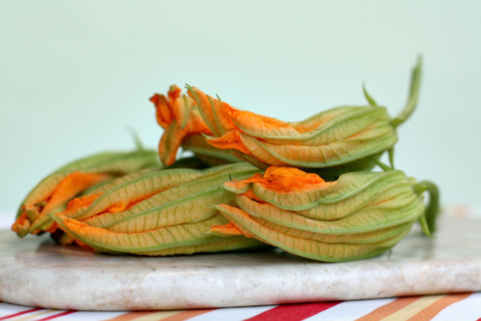 PanFried Zucchini Flowers With Ricotta and Garden Herbs HuffPost