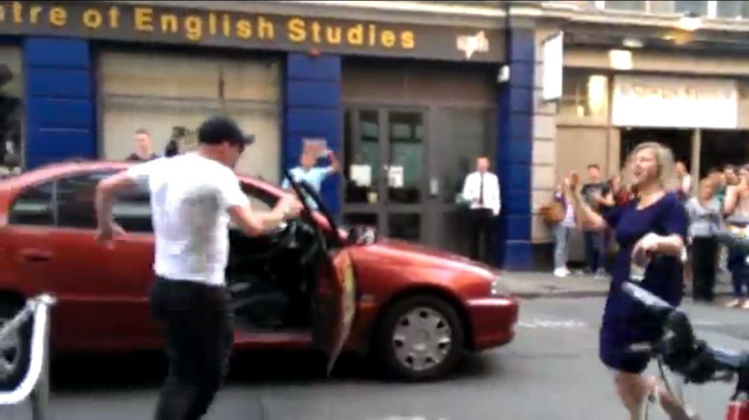 Irish Taxi Driver And Woman Dance To Get Lucky Make Everyones Day