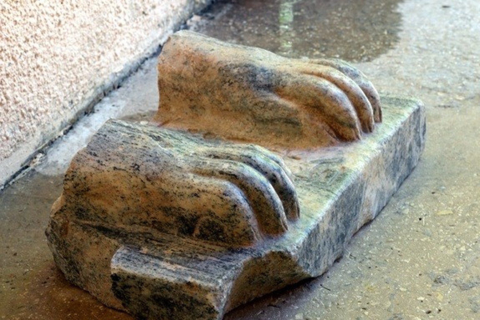 Sphinx Paws Statue Found In Israel May Have Belonged To Egyptian