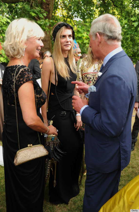 Cara Delevingne Has A Laugh With Camilla, Duchess Of Cornwall (PHOTOS