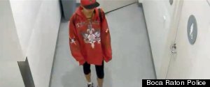 Woman Walks Into Apple Store Device