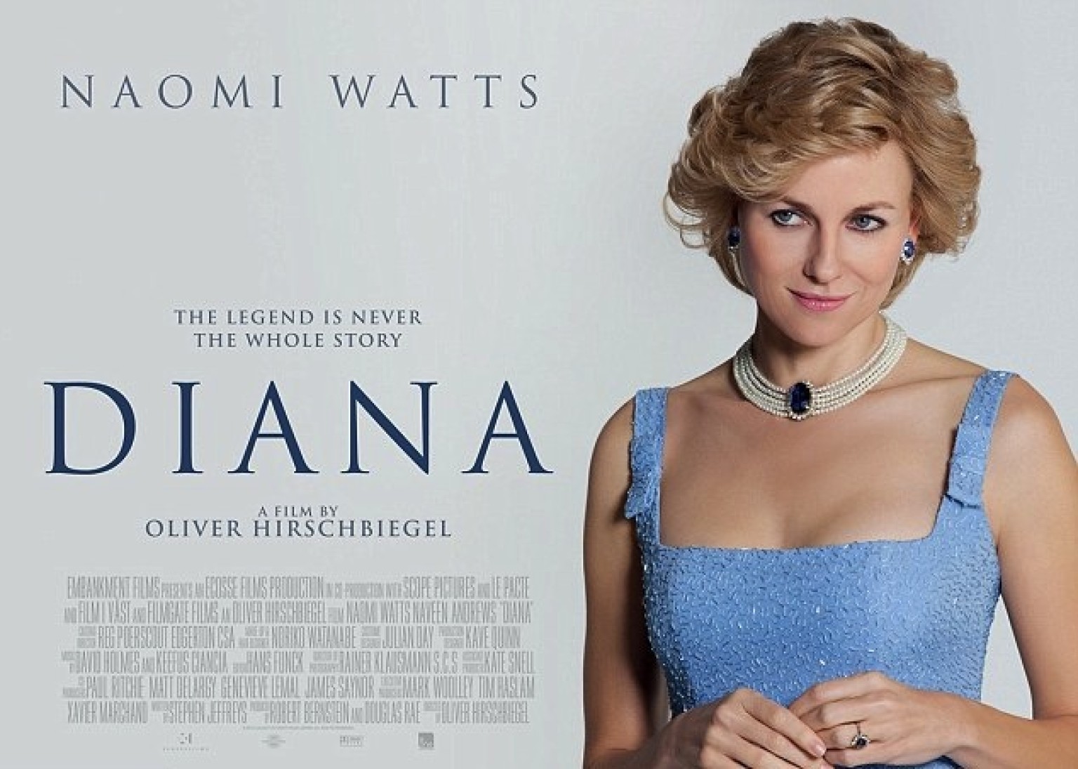 'Diana' Film Poster Released With Naomi Watts As The People's Princess