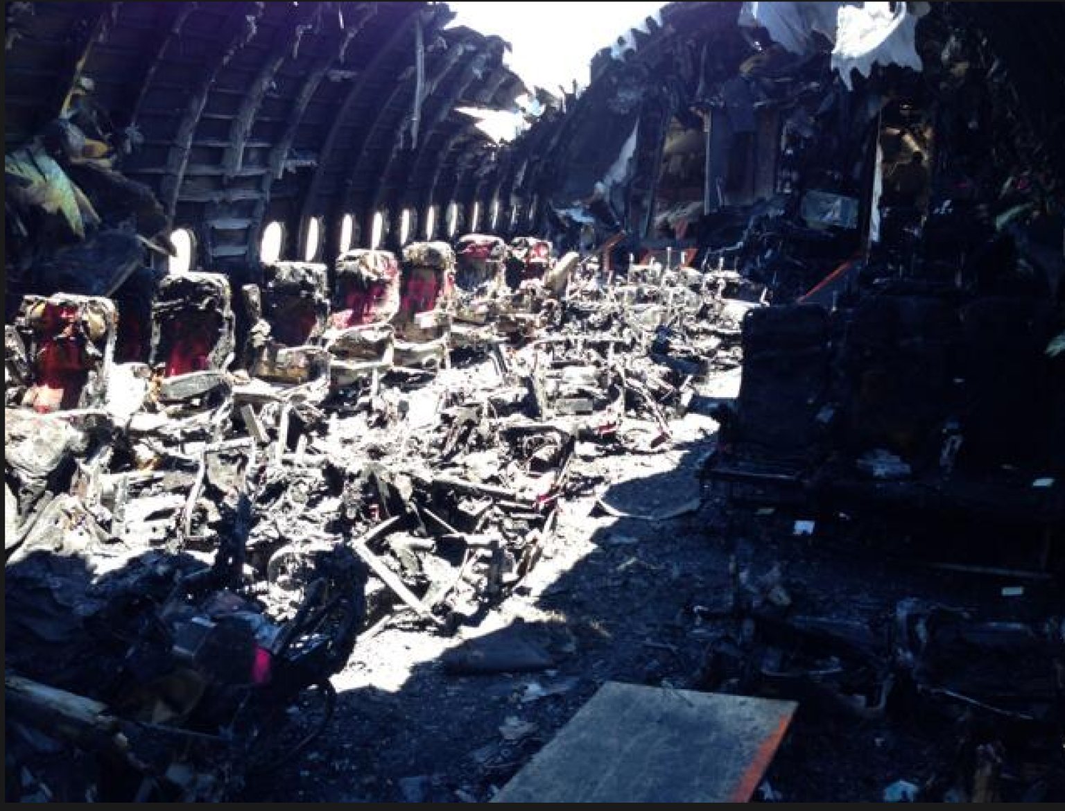 Asiana Cabin Photo Reveals Eerie Look At San Francisco Crash