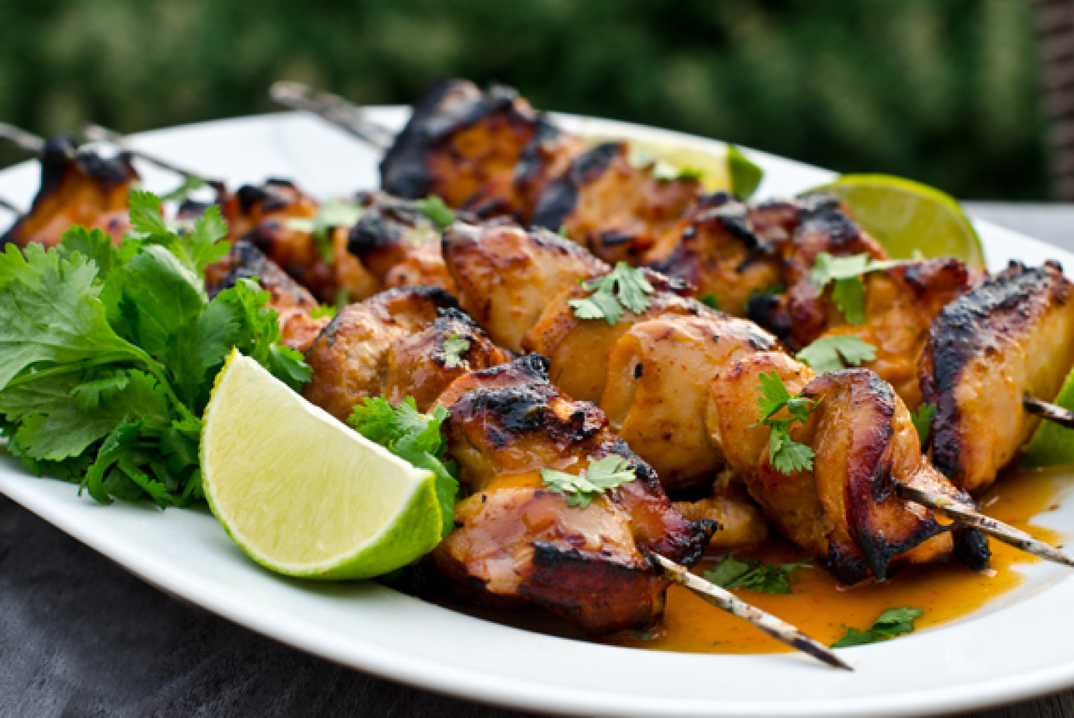 Honey, Lime & Sriracha Chicken Skewers HuffPost