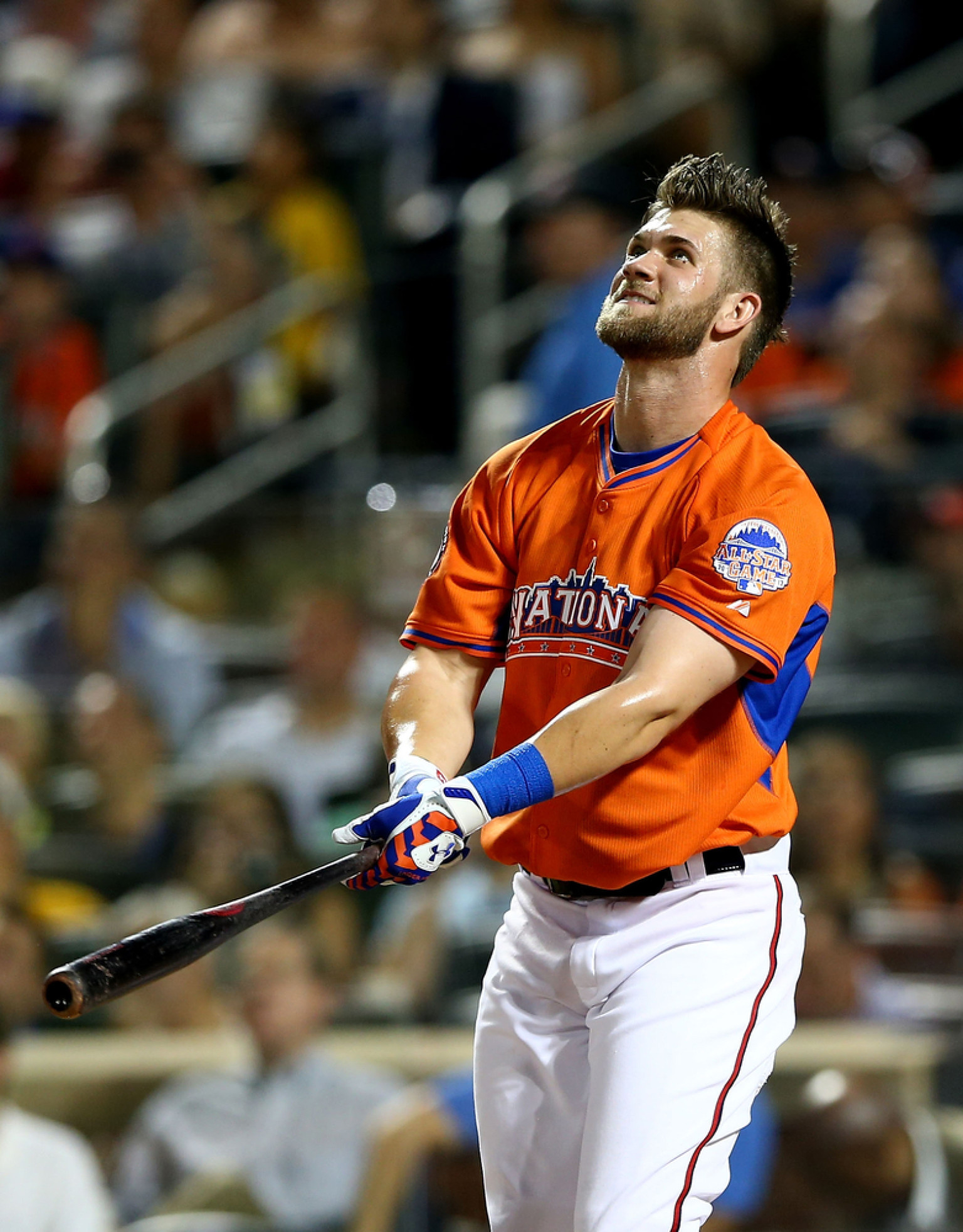 Bryce Harper's Brother's Mustache Sticks Out At 2013 Home Run Derby (PHOTO)