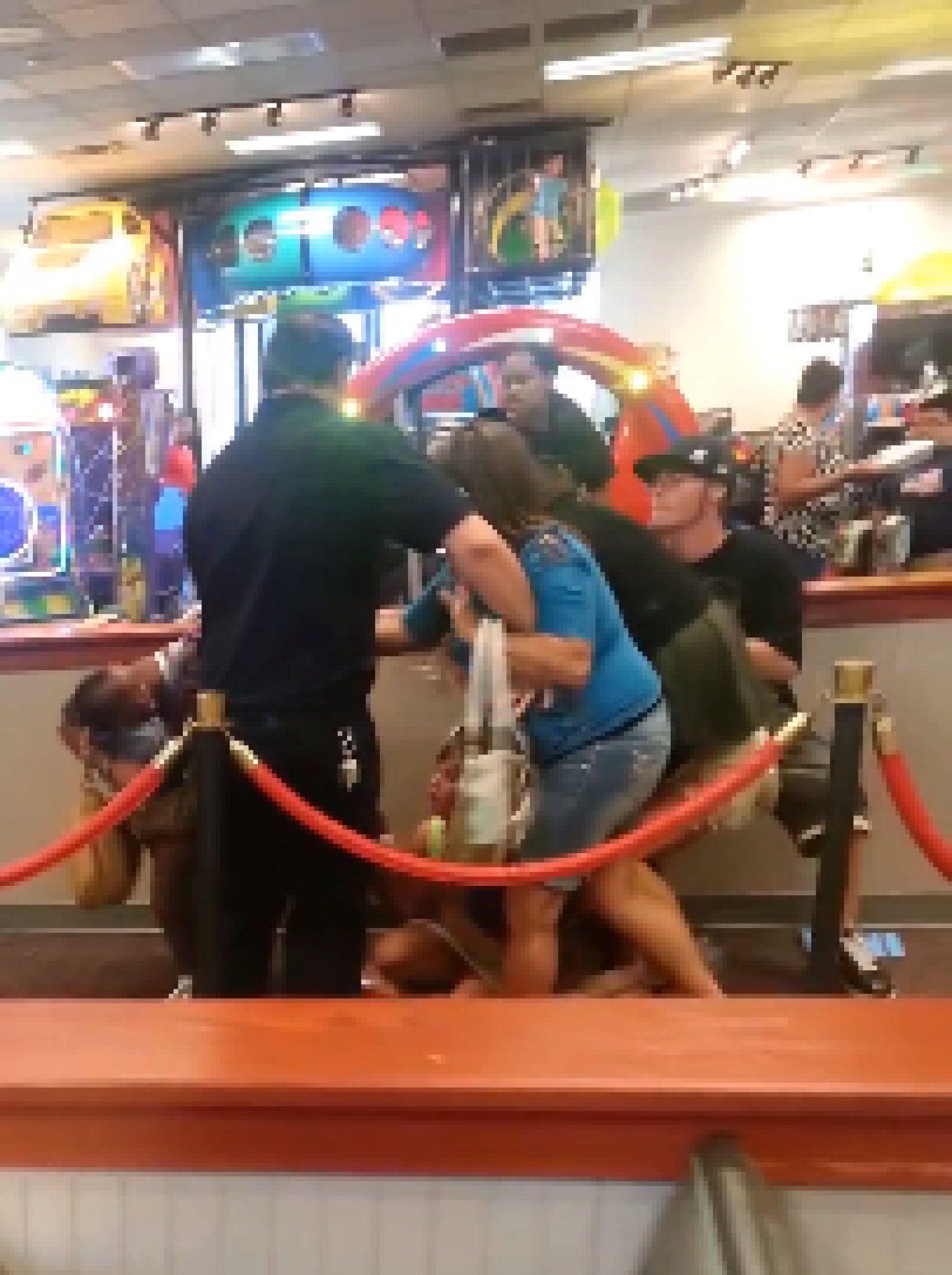 Chuck E. Cheese Brawl In Long Island; Woman Fights While Holding Baby