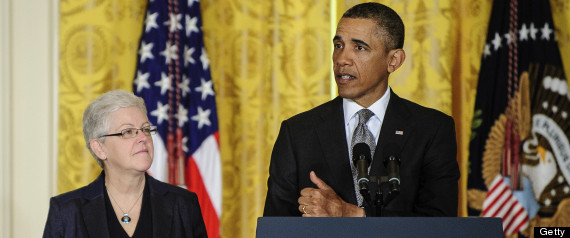 President Obama and EPA Administrator Gina McCarthy.