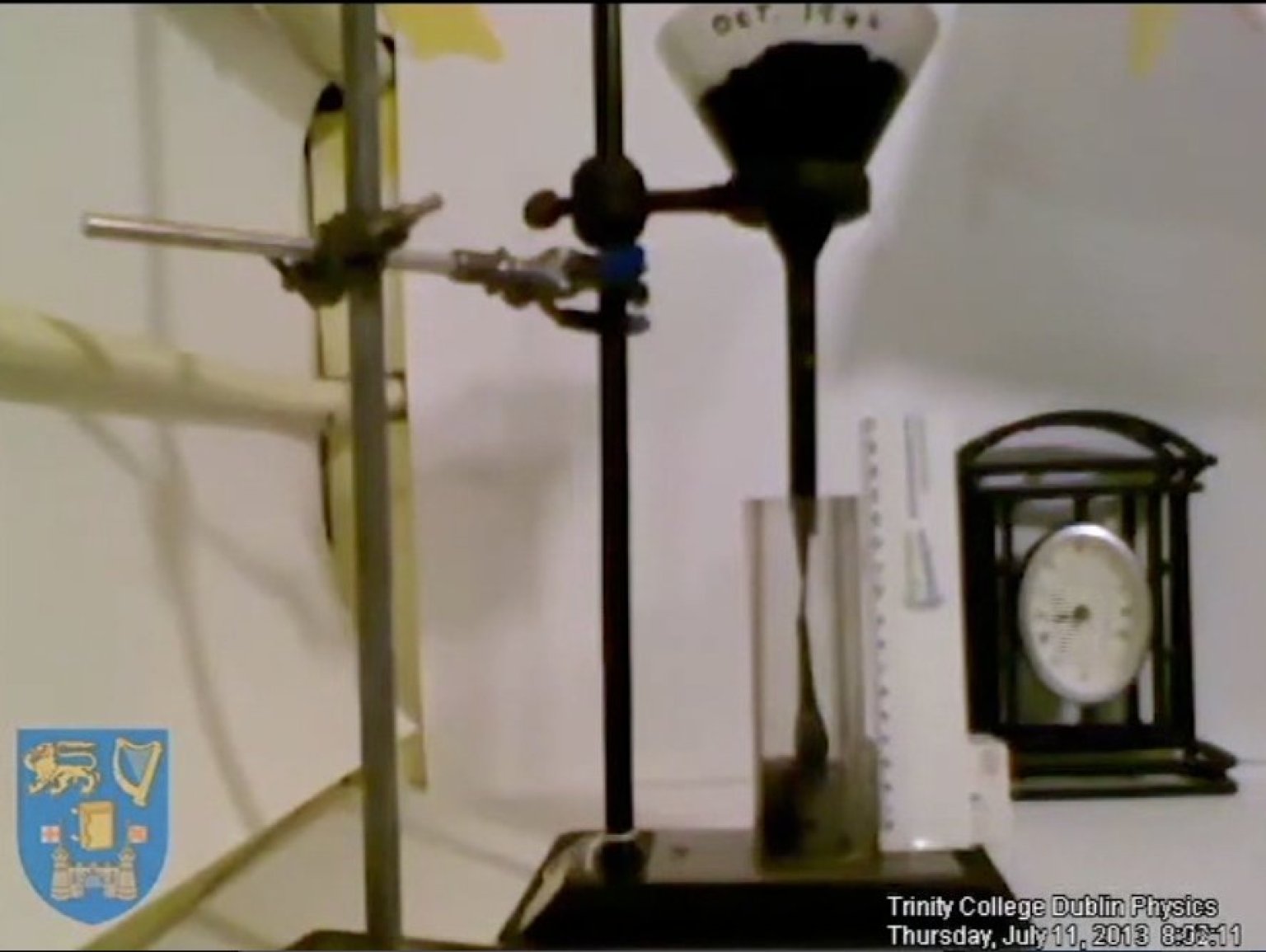 Trinity College Dublin's 69YearOld Pitch Dripping Experiment Finally