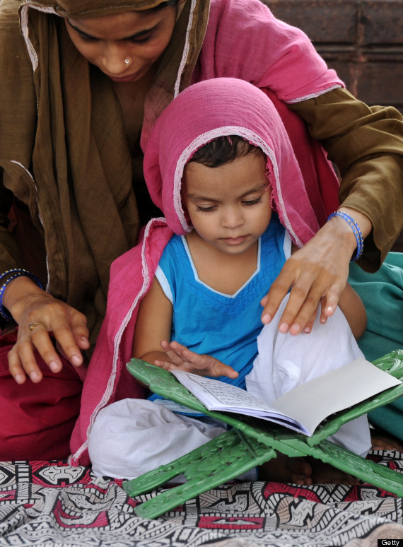 indian muslim child