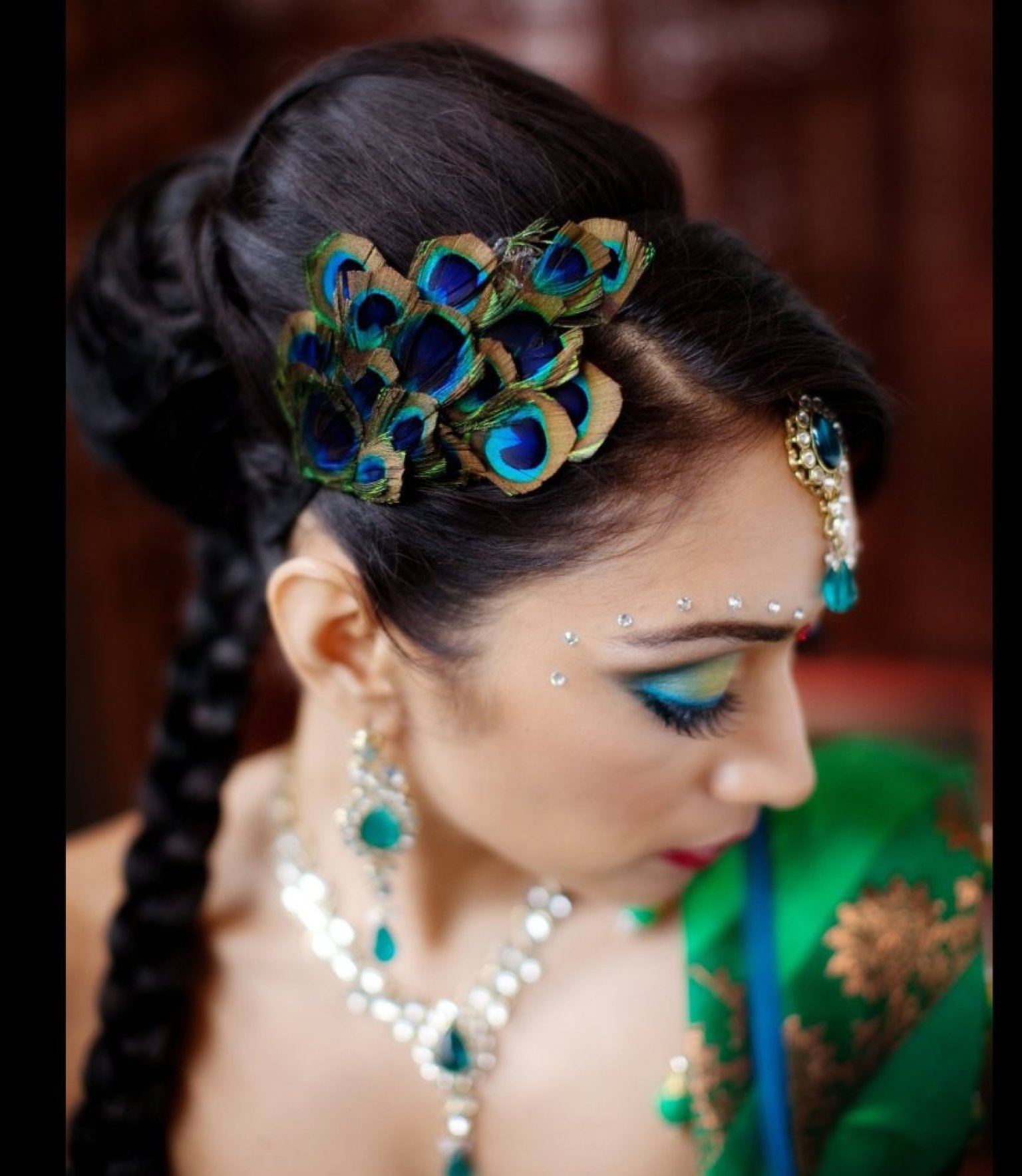 Feathers in Fashion Peacock Wedding Inspiration HuffPost