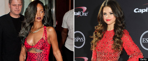 SELENA GOMEZ RIHANNA MODA