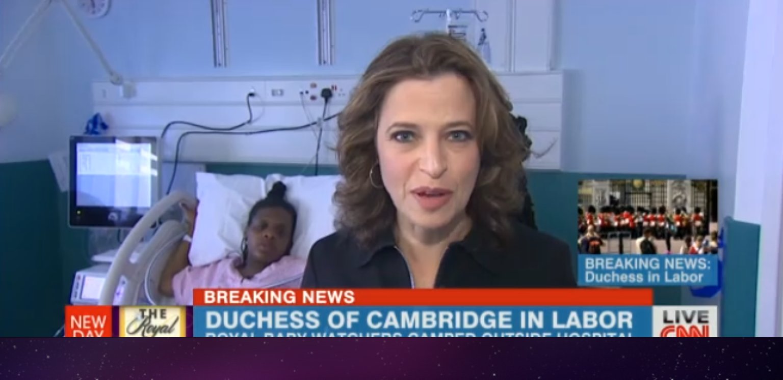 CNN Interviews Woman In Labor For Royal Baby Coverage (VIDEO) HuffPost