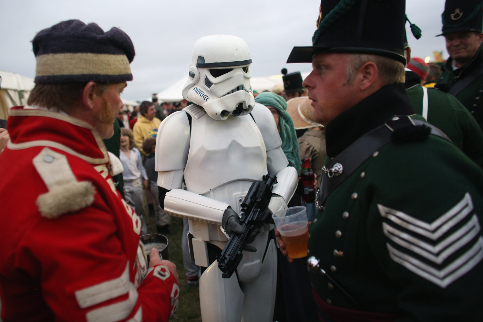 Volkswagen Of America >> 'Star Wars' Stormtrooper Crashes Battle Of Hastings Reenactment Volkswagen Of America >> 'Star Wars' Stormtrooper Crashes Battle Of Hastings Reenactment