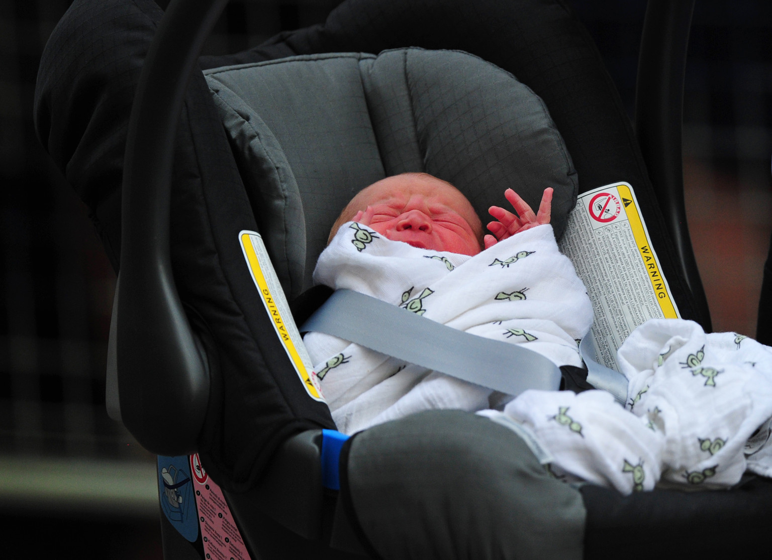 Was The Royal Baby's First Car Seat Improperly Secured? Some Say 'Yes