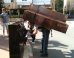 Guy Takes Piano Moving To Next Level