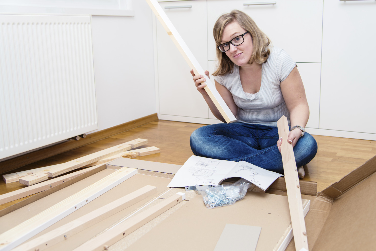 The 7 Emotional Stages of Ikea Furniture Assembly | HuffPost