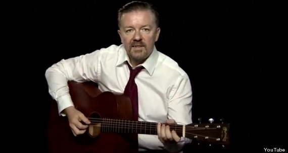 ricky gervais david brent guitar