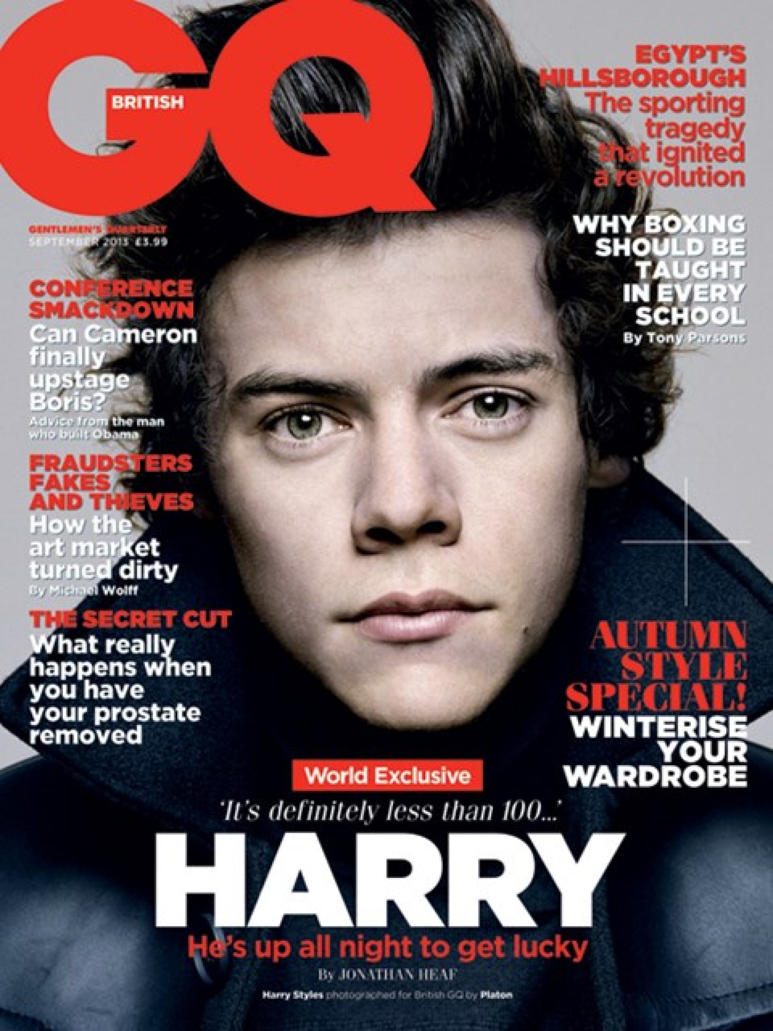 View Vogue Harry Styles Magazine Cover Gif