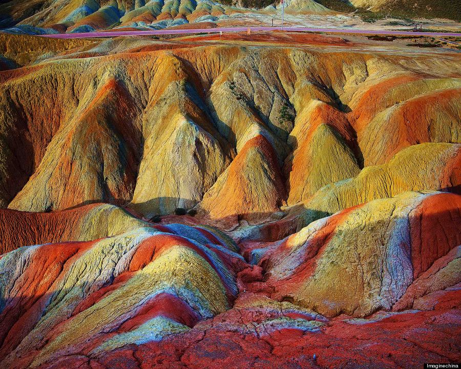 rainbow
                                                          mountains