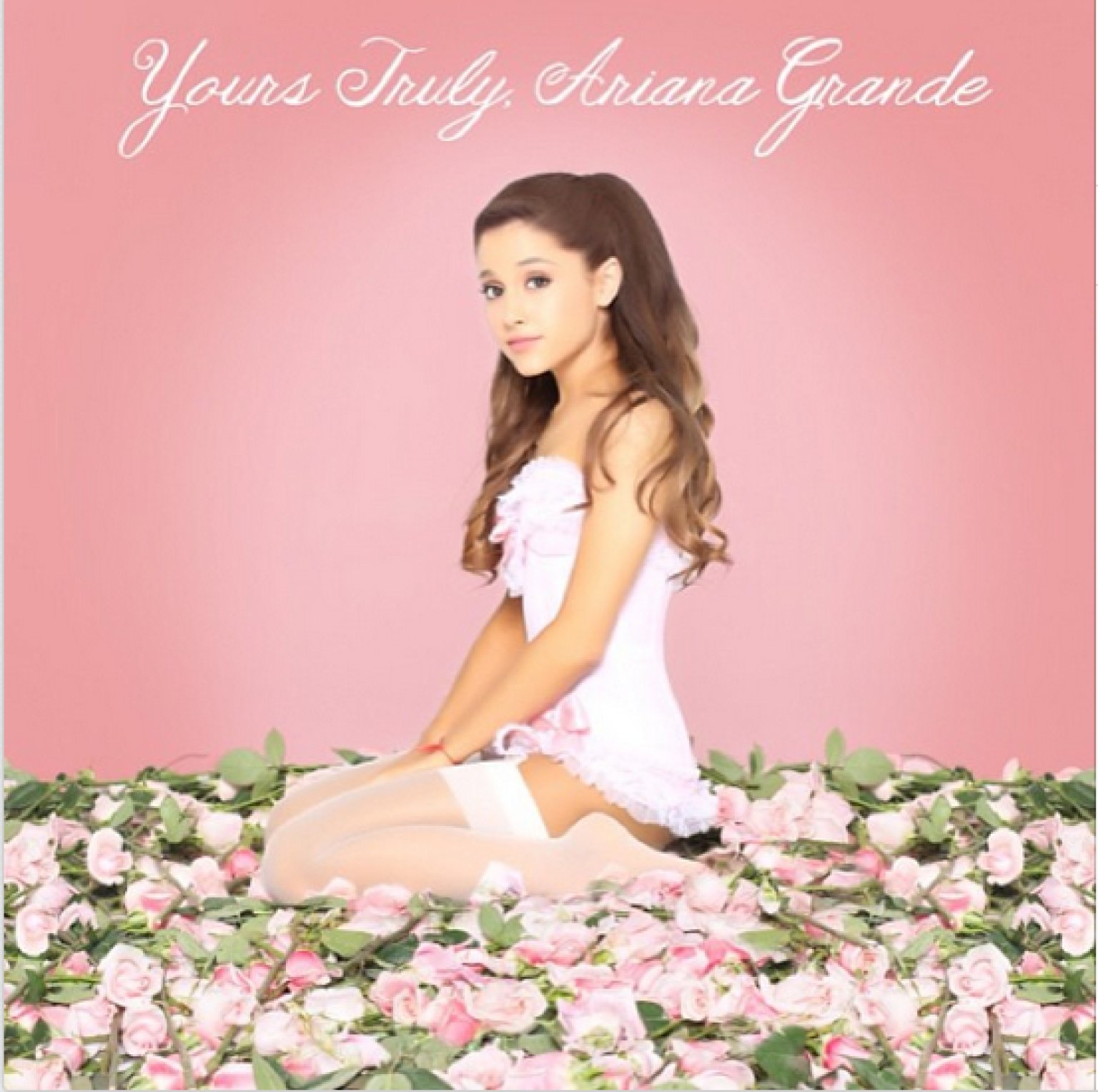 Ariana Grande S Yours Truly Album Artwork And Release Date Promoted On Instagram Huffpost