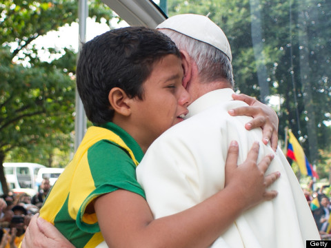 VIDEO: Niño brasileño arranca lágrimas de emoción al papa Francisco