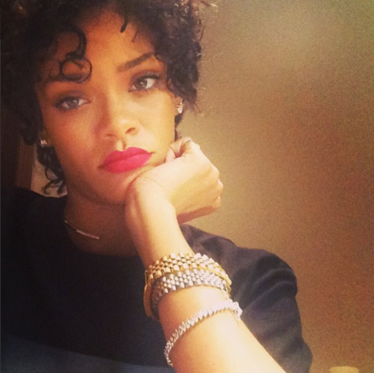 Cie Rihanna Short Hair Color