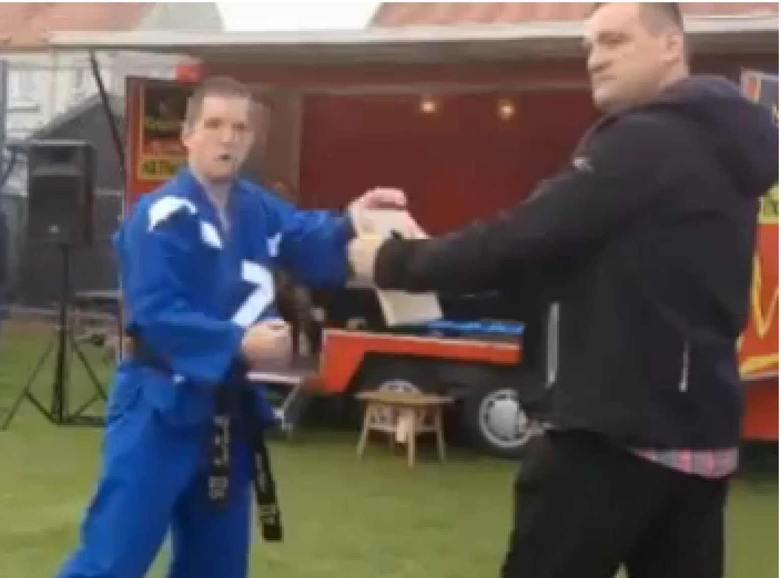 World's Worst Martial Arts Demonstration Just Keeps Getting Worse