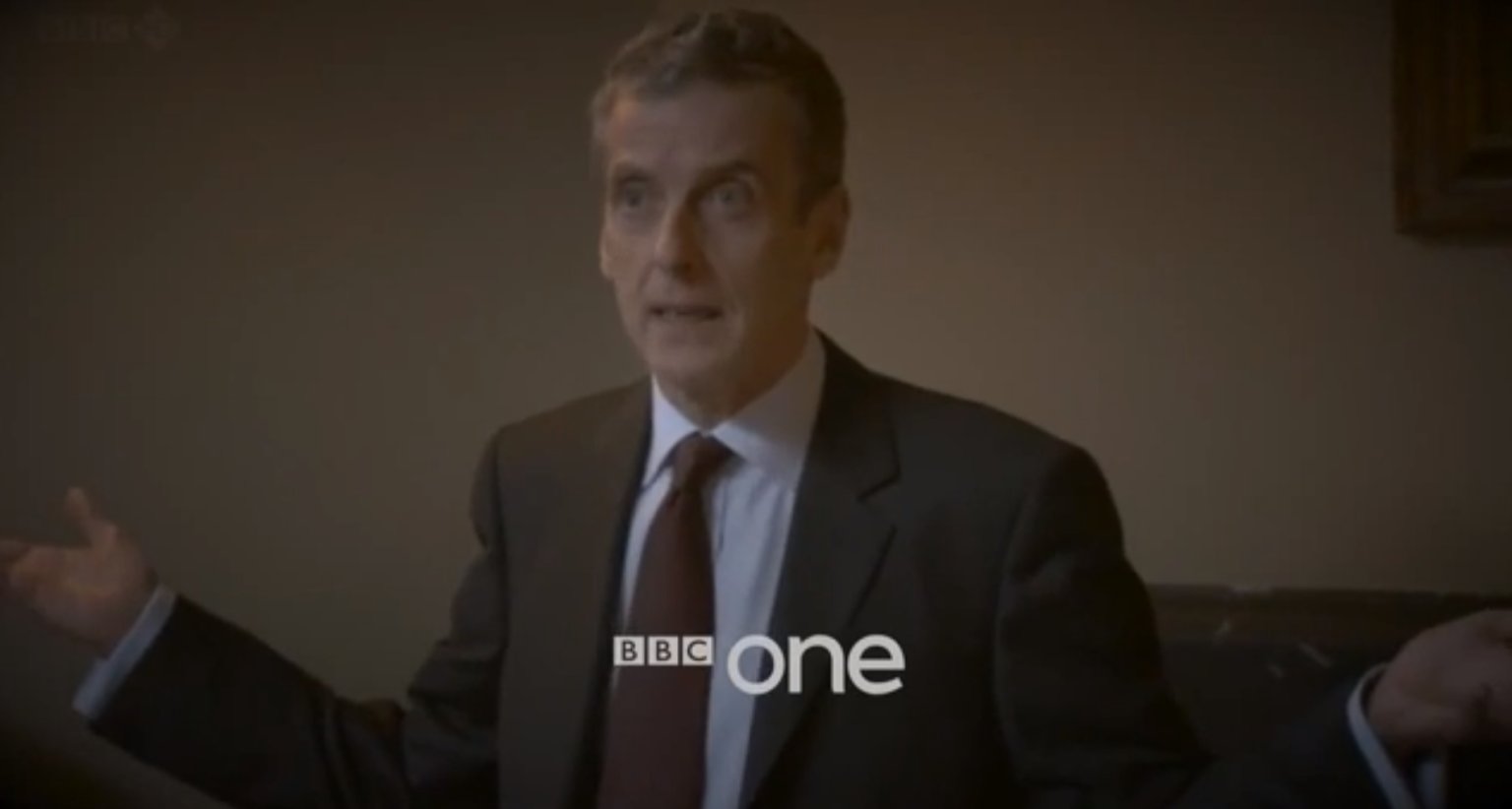 Malcolm Tucker IS Doctor Who First Look At Peter Capaldi As The Time