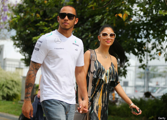 nicole scherzinger lewis hamilton