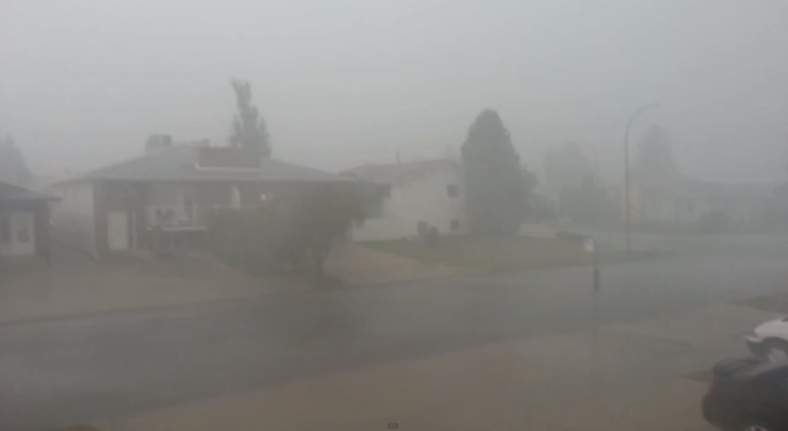 Lethbridge Storm Video Shows Rain Clouds, Hail Tearing Through Canadian