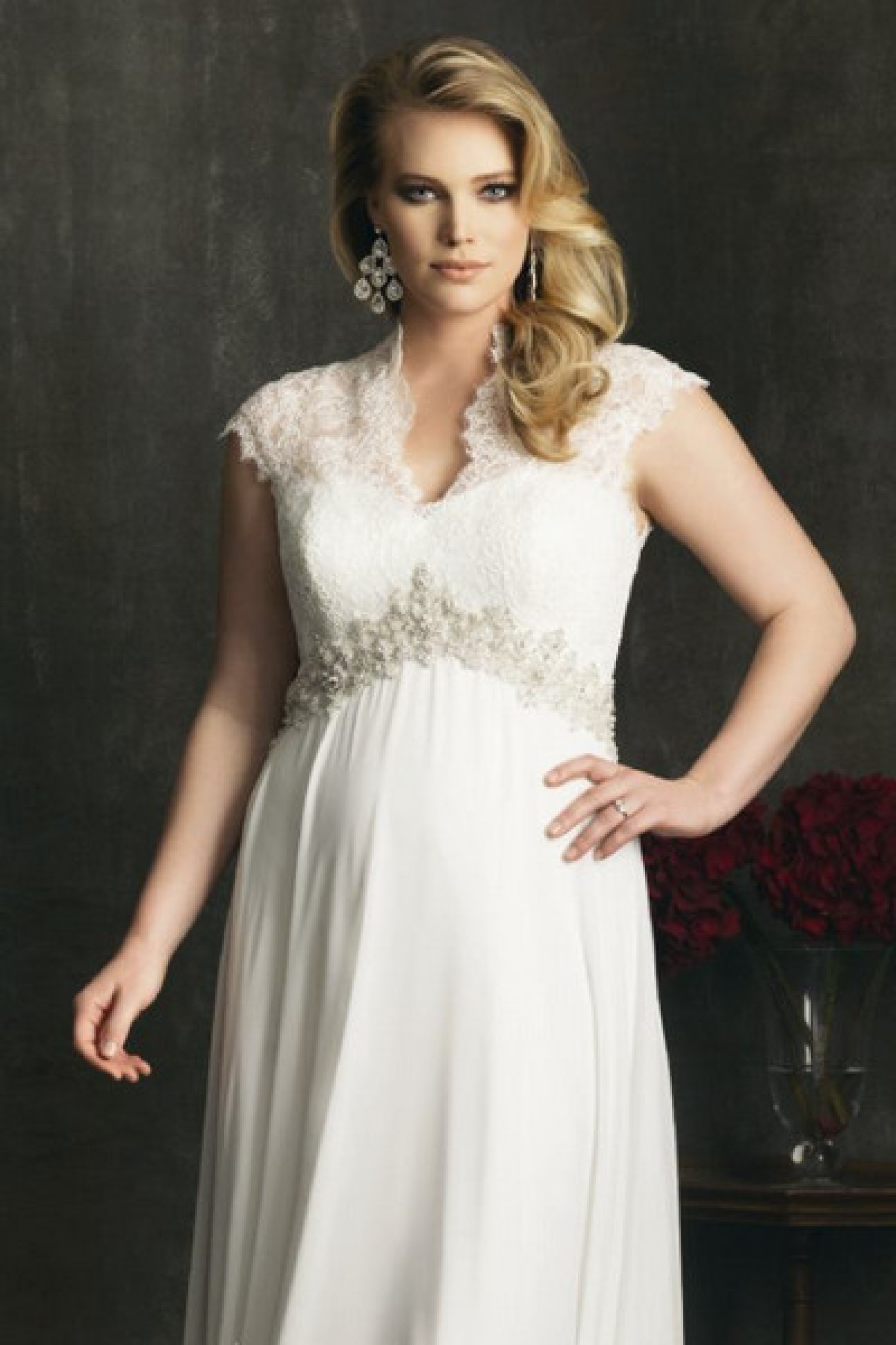 los angeles plus size wedding dresses