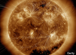 suns magnetic field