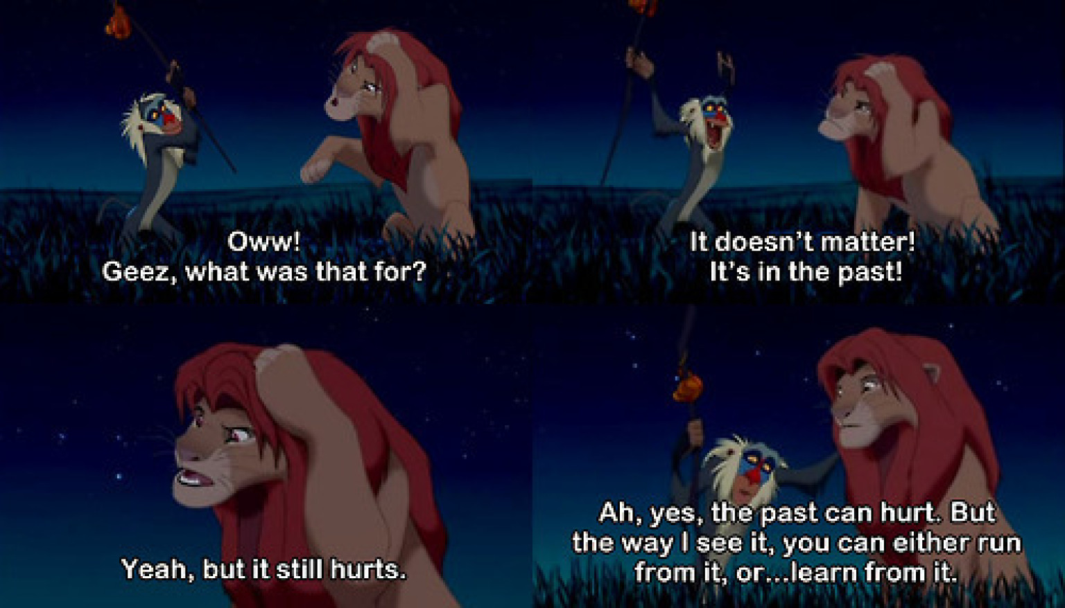 'The Lion King' Gave Us The Only Breakup Advice We'll Ever Need (PHOTO
