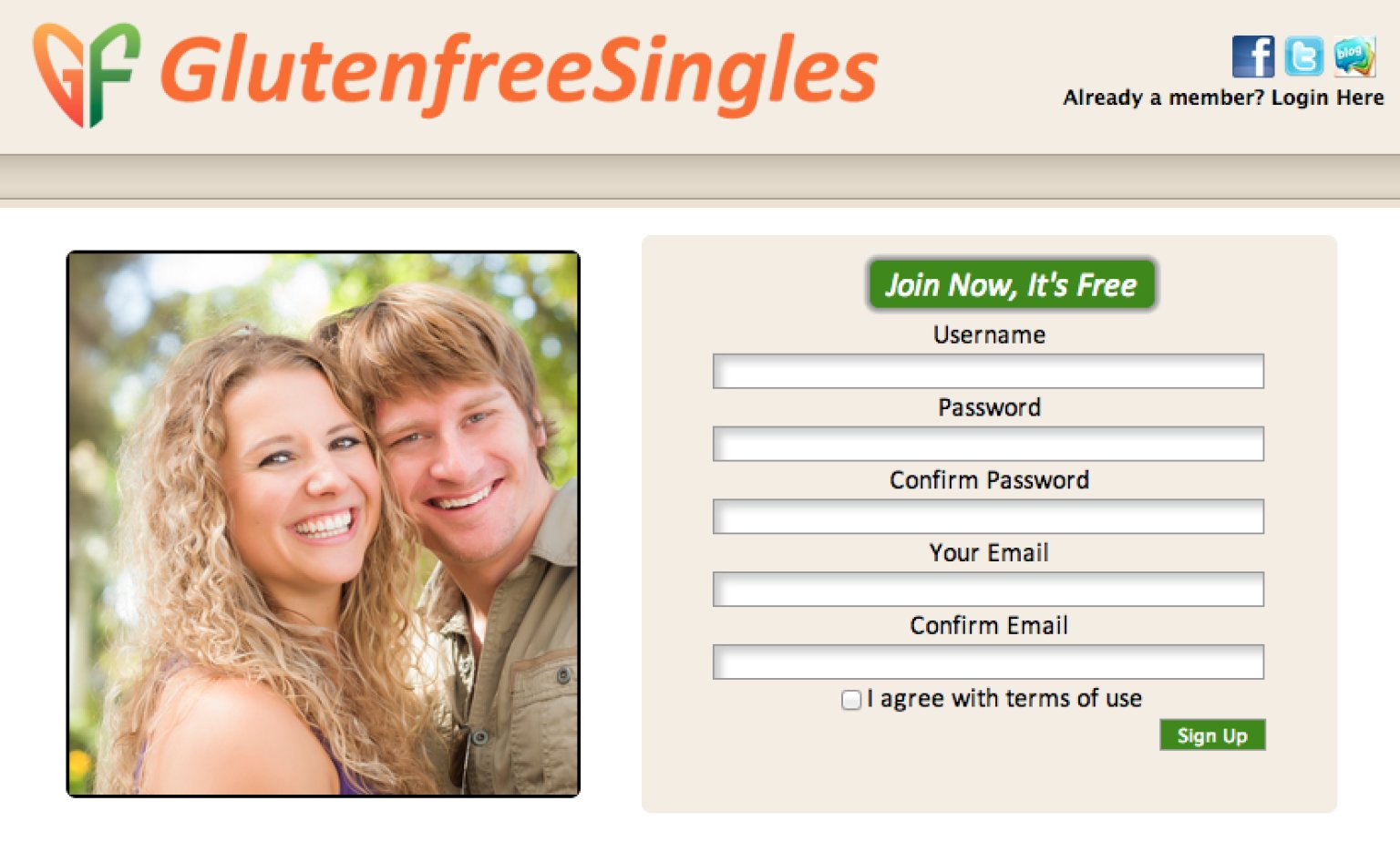 gluten free dating site